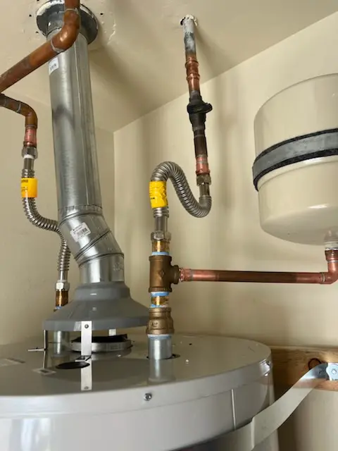 Water heater installation and plumbing repair in Camp Green Eyrie